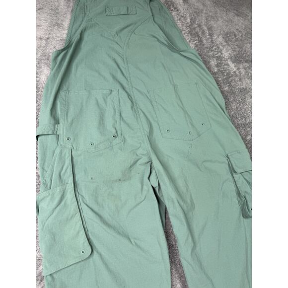 Duluth Trading Co Overalls Womens Sx31 Fir Green Ripstop Heirloom Gardening Bibs - Picture 5 of 13